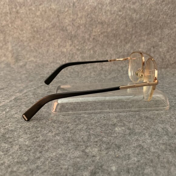 Tom Ford Vintage Black Gold Half Rim Optical/Prescription Eyeglasses Frame - Picture 11 of 15